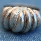 FINE JEWELRY STERLING SILVER RIBBED BAND RING