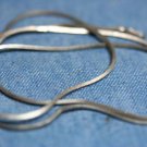 STERLING SILVER LINK CHAIN NECKLACE 18"