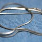 STERLING SILVER LINK CHAIN NECKLACE 18"