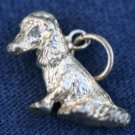 VINTAGE SOLID STERLING COCKER SPANIEL DOG CHARM