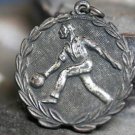 OLD VINTAGE SILVER SPORTS MEDAL MEDALLION PENDANT