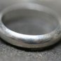 STERLING SILVER WEDDING BAND RING SIZE 5
