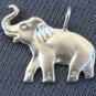 STERLING SILVER ELEPHANT CHARM PENDANT