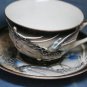 JAPAN MORIAGE DRAGON  GOLD TRIM CUP & SAUCER