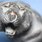 OLD ANTIQUE 1930's SOLID BRONZE TIGER FIGURINE
