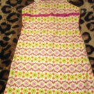 XL 14-16 Pink, Orange and Green teen flower dress