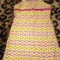 XL 14-16 Pink, Orange and Green teen flower dress
