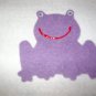 6 Piece Rainbow Frogs Felt Set