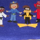 4 Piece Community Workers Felt Board Set