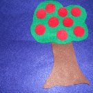 11 Piece Apple Tree Felt Board Set