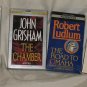 4 Sets of Audio Books John Grisham John Jakes Robert Ludlum