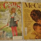 4 Vtg. McCall's Magazines 1960's & 1970