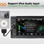 6.2" HD 2 Din Car Auto Raido Touchscreen GPS BT PIP 3D Rotating Dual Zone DVB-T-863D