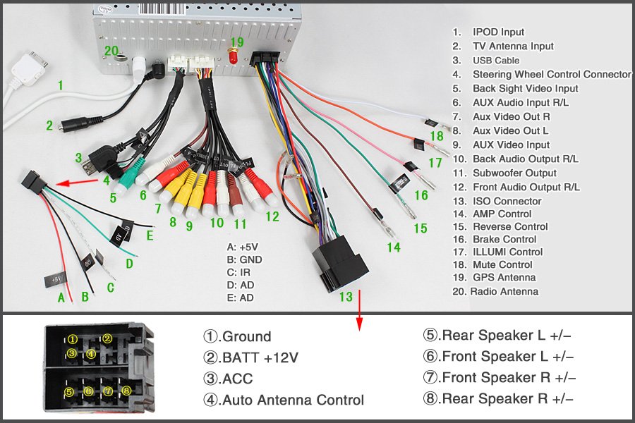 Amp cont в магнитоле. Swc1 на магнитоле. Swc2 на магнитоле что это. Провод Batt+12v на магнитоле. Кабель SWC на автомагнитола.