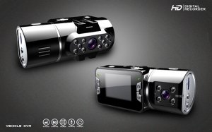 HD 720P NEW Dual Lens Dashboard Car vehicle Camera Video Recorder DVR CAM