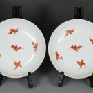PAIR QING DYNASTY FAMILLE ROSE PORCELAIN Dishes #P2584