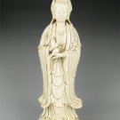 MING DYNASTY WHITE Dehua PORCELAIN Guanyin BUDDHA #P2501