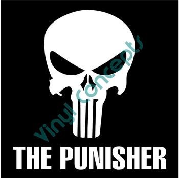 The Punisher DC Comics Style#1 Decal Sticker