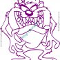 Taz Tasmanian Devil Cartoon Style#2 Decal Sticker