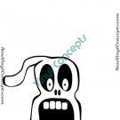 Little Ghost Halloween Style #4 Decal Sticker