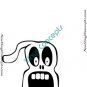 Little Ghost Halloween Style #4 Decal Sticker