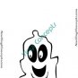 Little Ghost Halloween Style #5 Decal Sticker