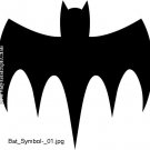 Batman Bat Symbol Style #1 Decal Sticker