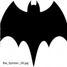 Batman Bat Symbol Style #2 Decal Sticker
