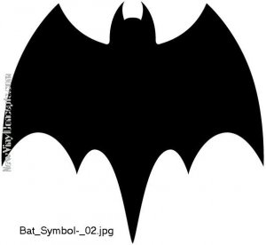 Batman Bat Symbol Style #2 Decal Sticker