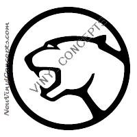 FORD COUGAR AUTO Decal Sticker