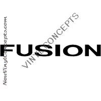 FORD FUSION AUTO Decal Sticker