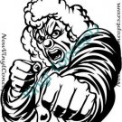 Crazy Evil Clown Style #1 Decal Sticker