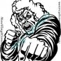 Crazy Evil Clown Style #1 Decal Sticker