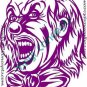 Crazy Evil Clown Style #2 Decal Sticker