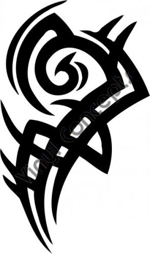 Classic Tribal Art  Style #2 Decal Sticker