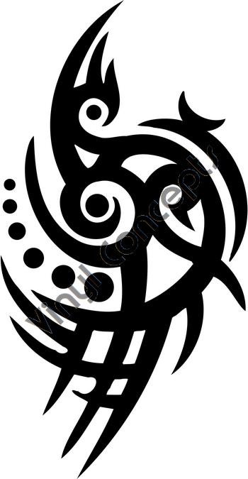 Classic Tribal Art Style #1 Decal Sticker