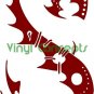 Crazy Tribal Art Style #1 Decal Sticker