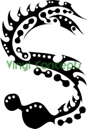 Crazy Tribal Art Style #3 Decal Sticker