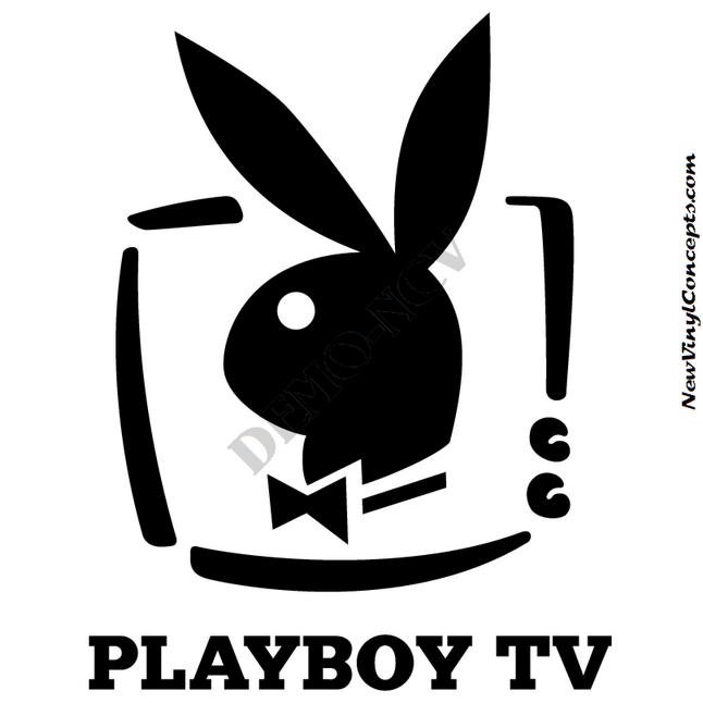 Download Playboy Play Boy TV Logo Decal Sticker