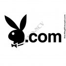 Playboy Bunny .com Logo Decal Sticker
