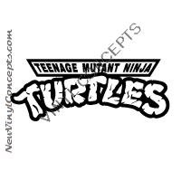 Teenage Mutant Ninja Turtles Logo Decal Sticker