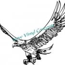 Flaming Eagle Tribal Style #6 Decal Sticker LARGE