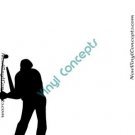 Golf Silhouette #2 Decal Sticker
