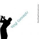 Golf Silhouette #10 Decal Sticker