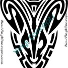 Zodiac Astrological Sign Symbol Tribal #2 Decal Sticker
