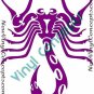 Scorpio Zodiac Astrological Sign Symbol Tribal Decal Sticker