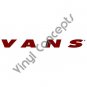 Vans Skate Shoes Skateboarding Brand Logo Decal Sticker