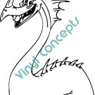 Funny Dragon Style#1 (Fantasy & Science Fiction) Decal Sticker