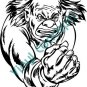 Scary Clowns Style#2 (Fantasy & Science Fiction) Decal Sticker