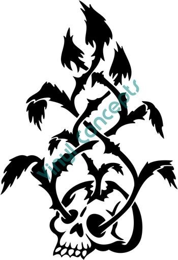 Monster Flowers Style#2 (Fantasy & Science Fiction) Decal Sticker